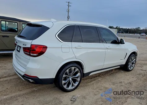 2016 BMW X5 Xdr40E z USA, uszkodzony, nr VIN 5UXKT0C55G0S75427
